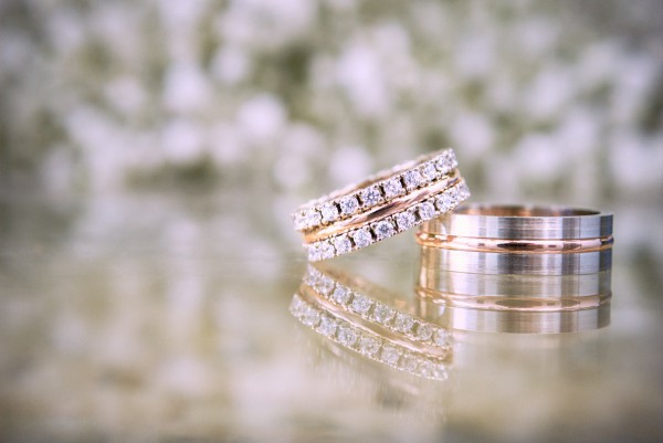 svadobne prstene detail svadba neco modra